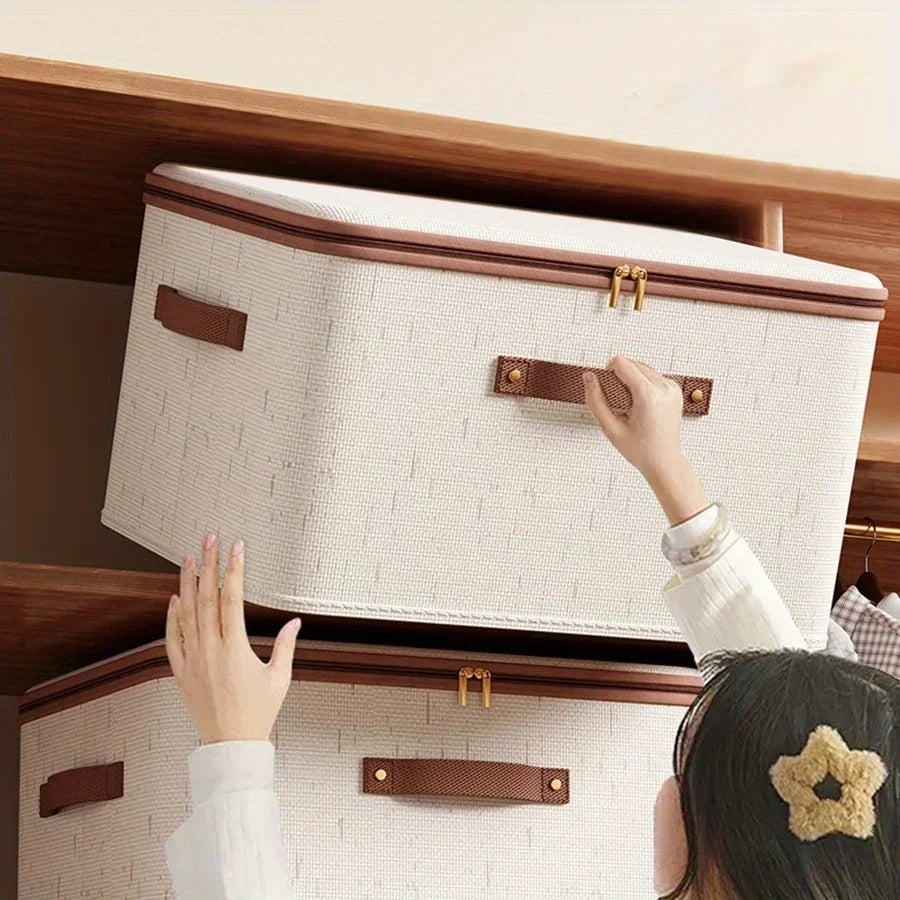The Maison Linen Storage Boxes