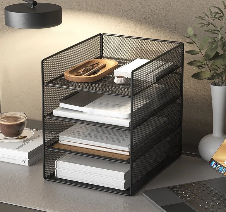The Aria Mesh 4-Tier Desk Organiser