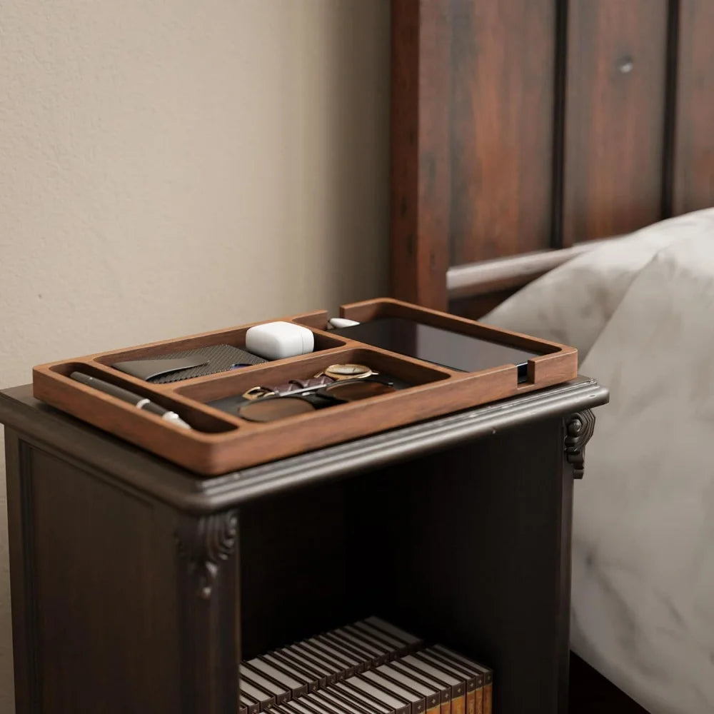 Artisan Solid Wood Desktop Organiser