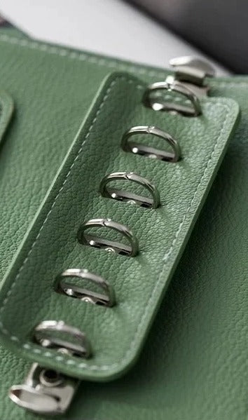 A7 PU Leather 6-Ring Planner & Cash Envelope Organiser