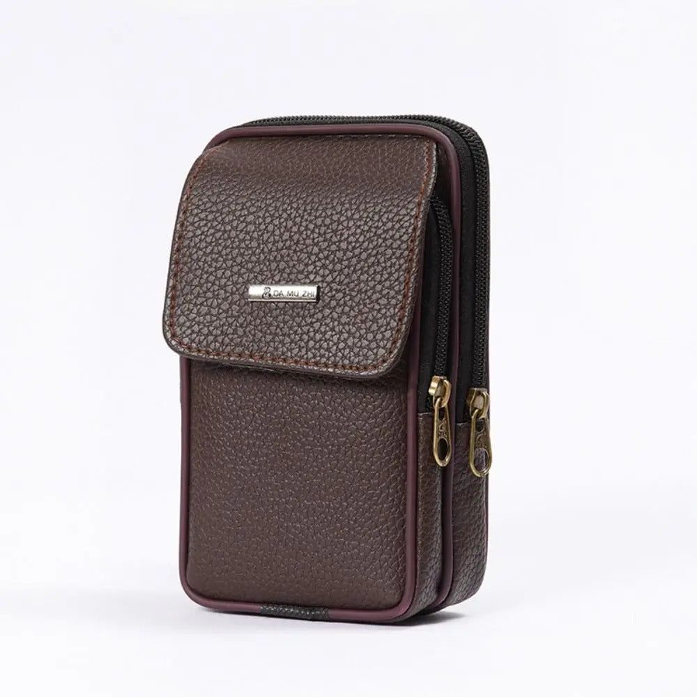 Retro Leather Waist Bag