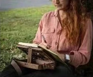 Vintage Multipurpose Wooden Storage Box with Strap