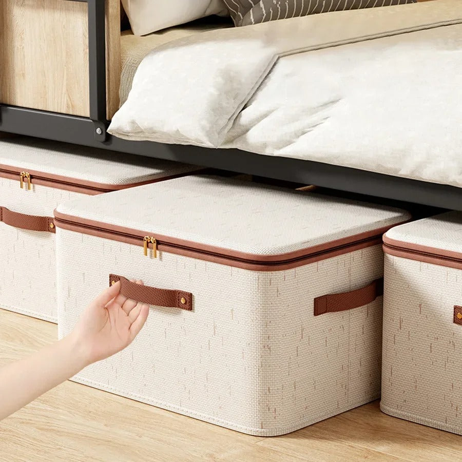 The Maison Linen Storage Boxes