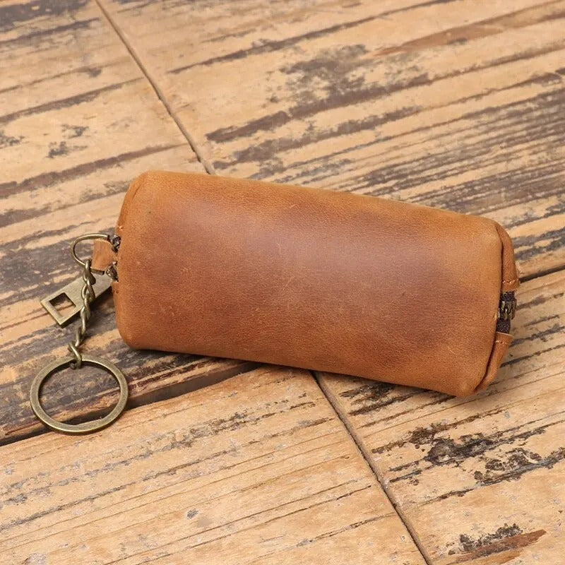 Vintage Genuine Leather Coin Purse