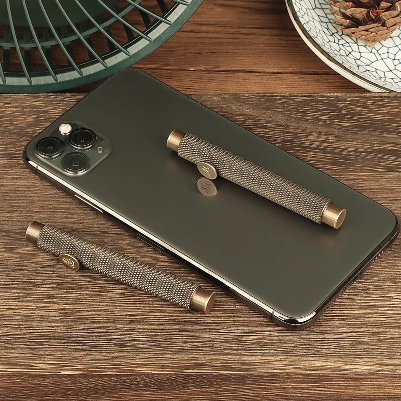 Vintage Brass Pocket Fountain Pen – 0.5mm