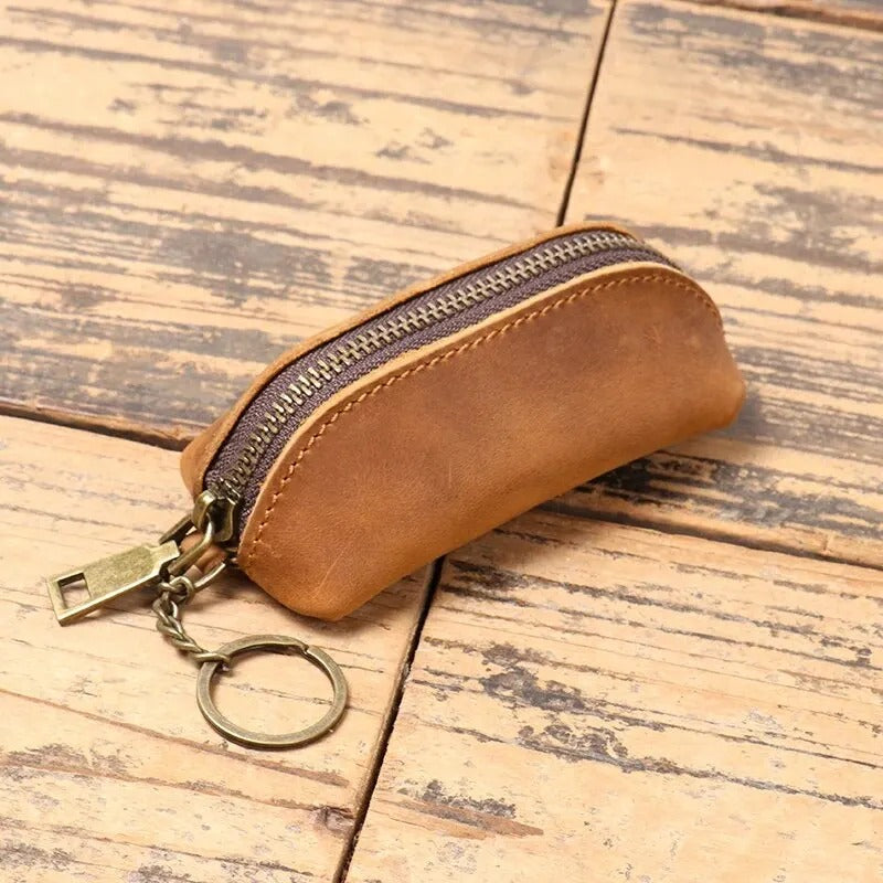 Vintage Genuine Leather Coin Purse