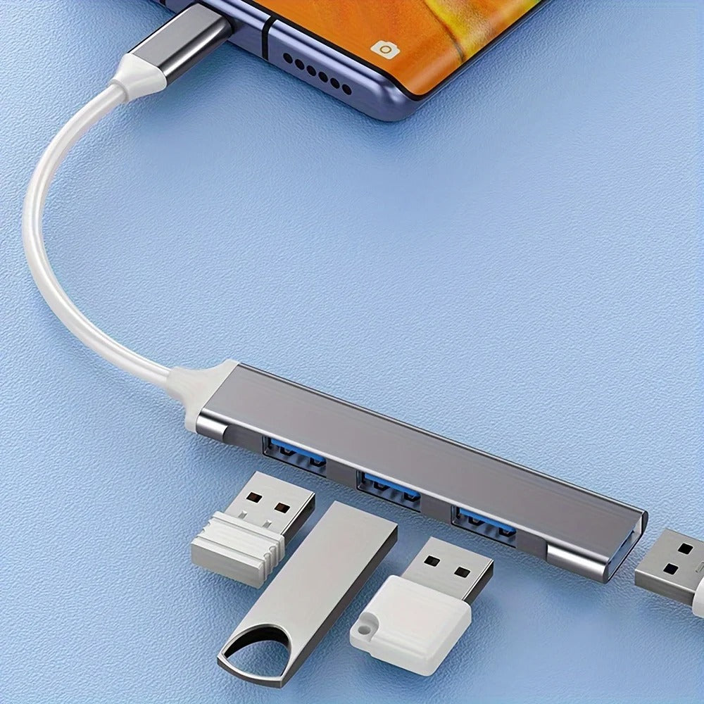 Multi-Splitter 4-Port Type-C & USB Adapter