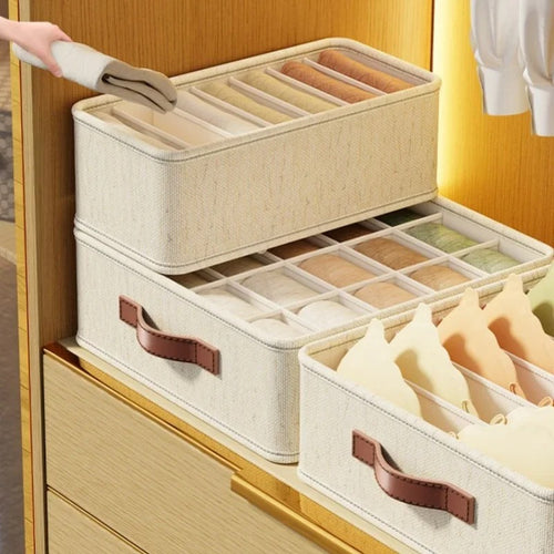 2 PCS Set - Fabric Drawer Organisers
