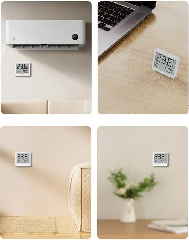 Digital Thermometer Hygrometer with 2.5" LCD Display