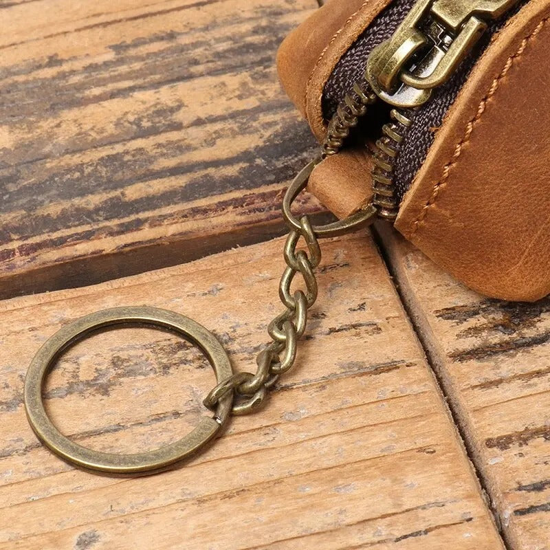 Vintage Genuine Leather Coin Purse