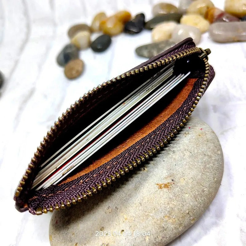 Mini Leather Waist Belt Pack & Card Holder