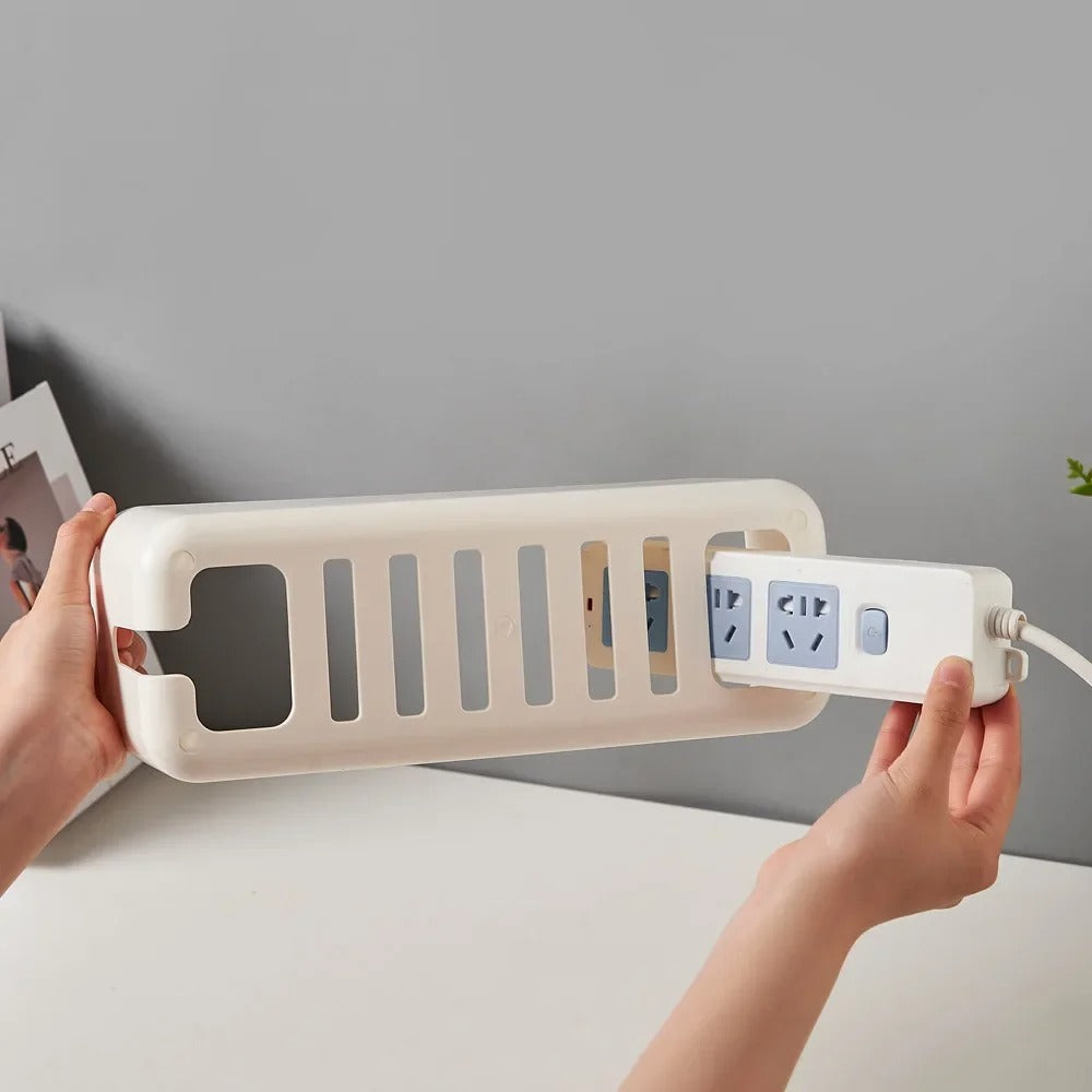 Bamboo Cable Management Box