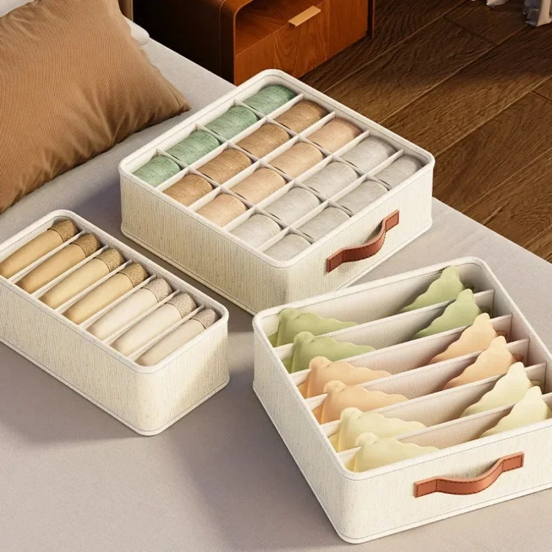2 PCS Set - Fabric Drawer Organisers