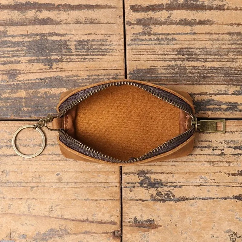 Vintage Genuine Leather Coin Purse