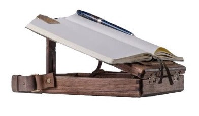 Vintage Multipurpose Wooden Storage Box with Strap