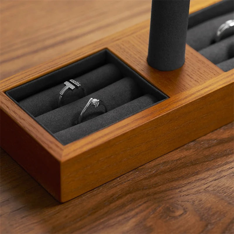 Solid Wood Luxury Watch Display Stand