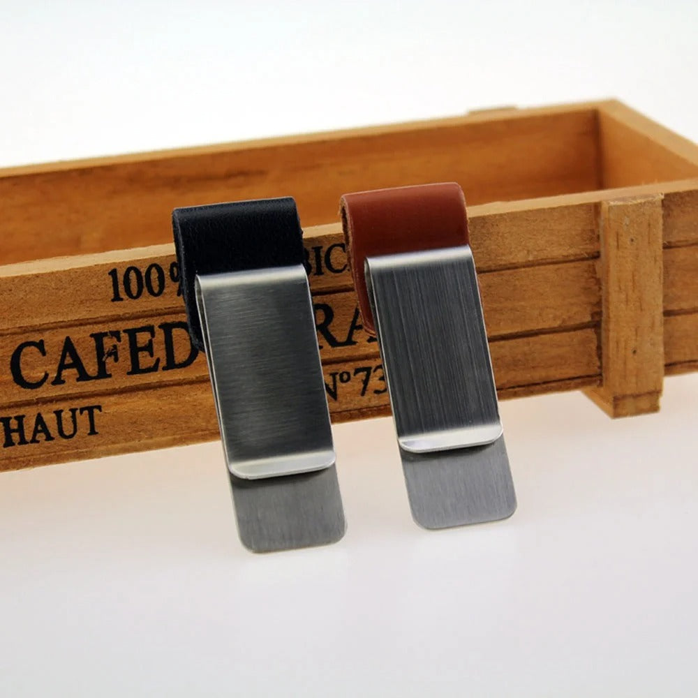 The Heritage Leather Pen/Money Holder