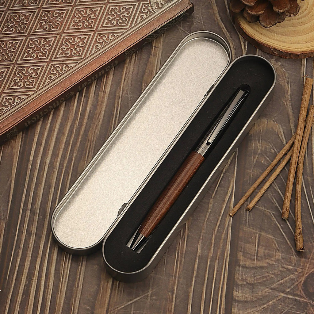 Luxury Wood Barrel Ballpoint Pen