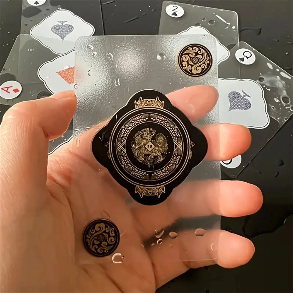 Waterproof Transparent Plastic Playing Cards