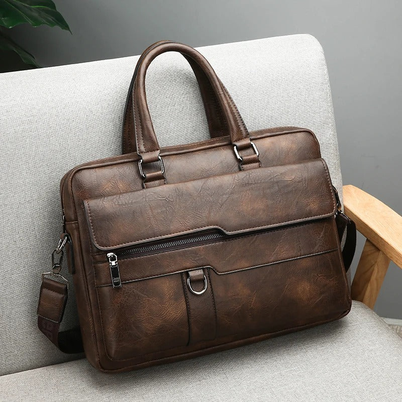 Master-Craft Genuine Leather Office Bag