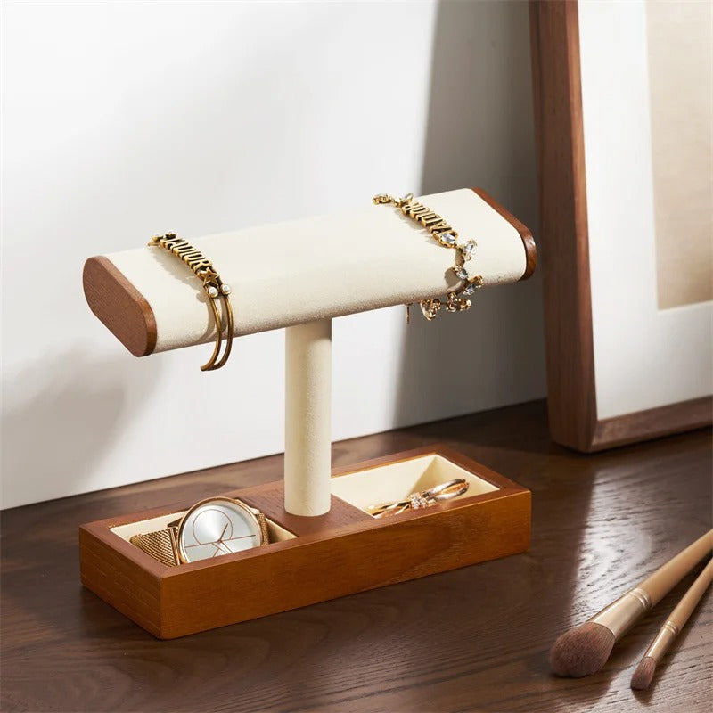 Solid Wood Luxury Watch Display Stand