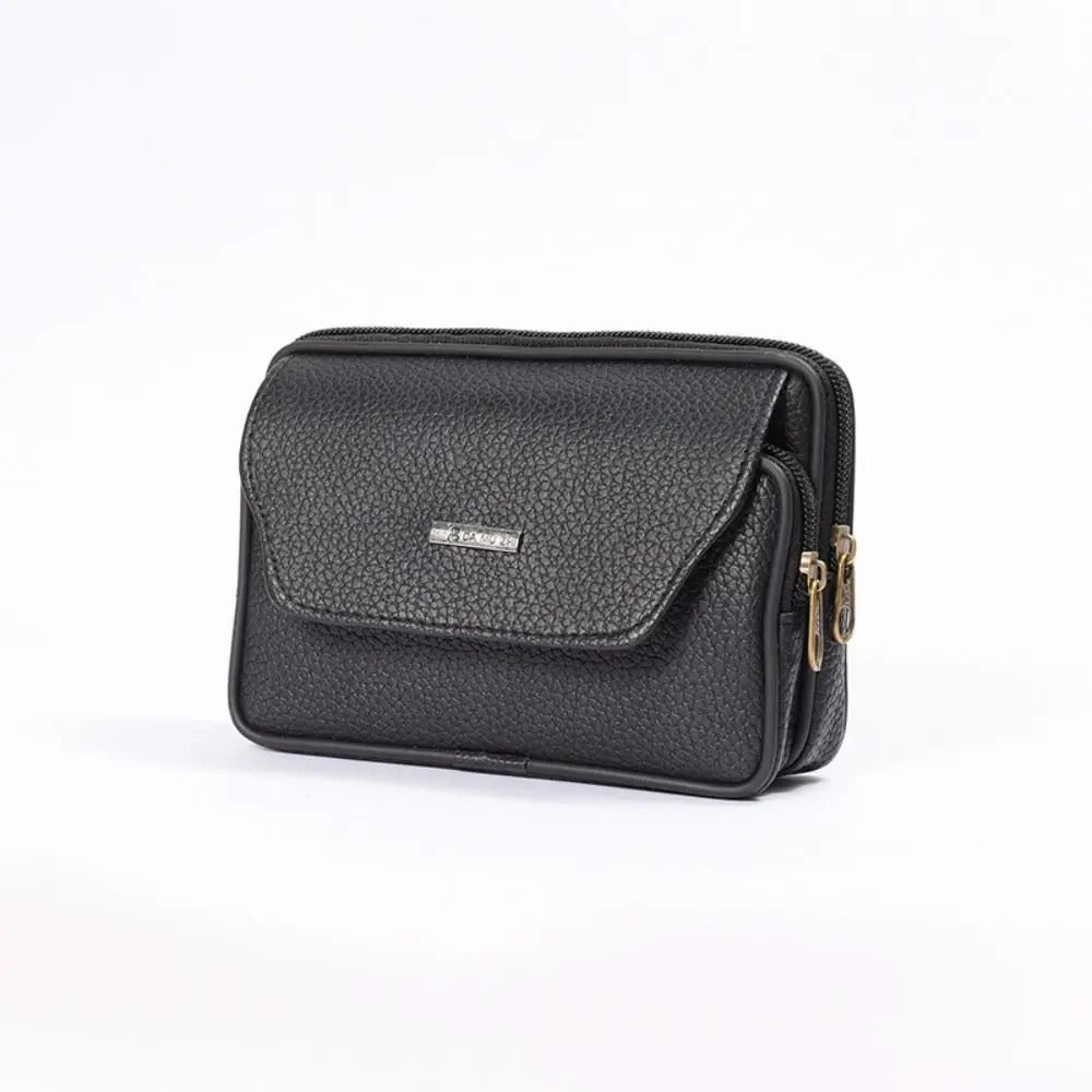 Retro Leather Waist Bag