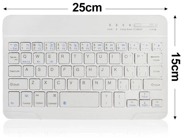 Wireless Bluetooth Keyboard – Compatible with iPad, Samsung, Xiaomi & Tablets