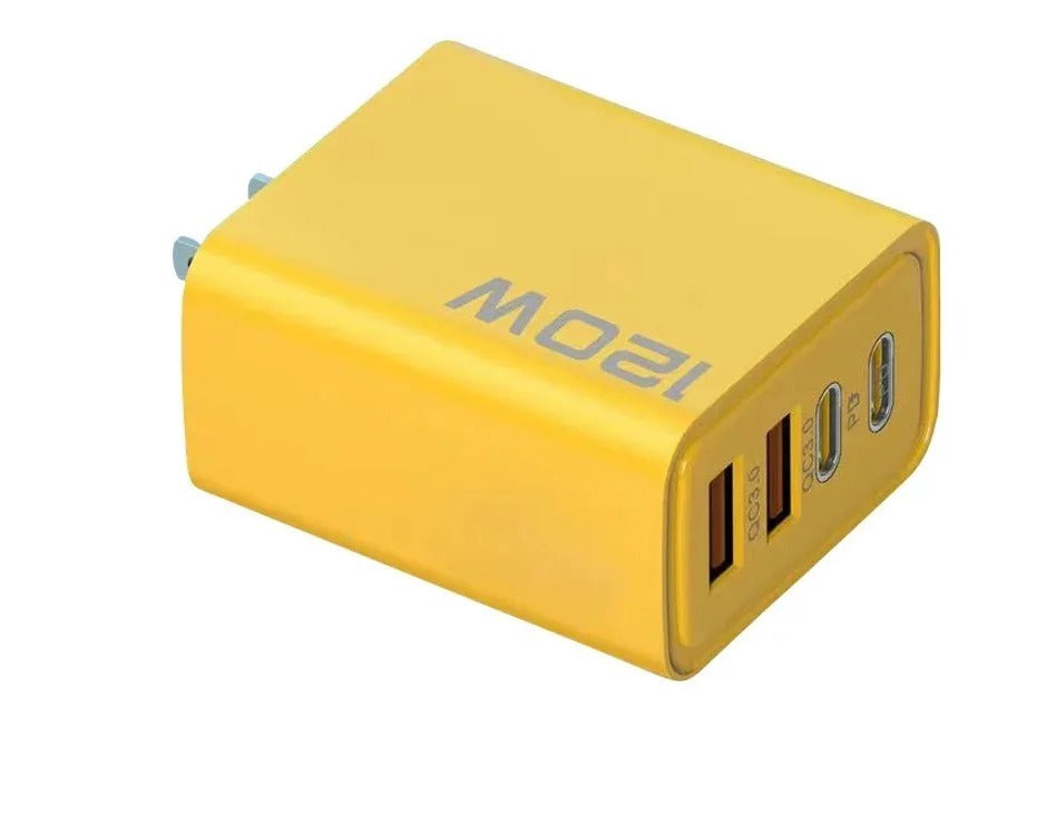 4-Port USB-C PD Fast Charger with Quick Charge 3.0 Adapter EU/US