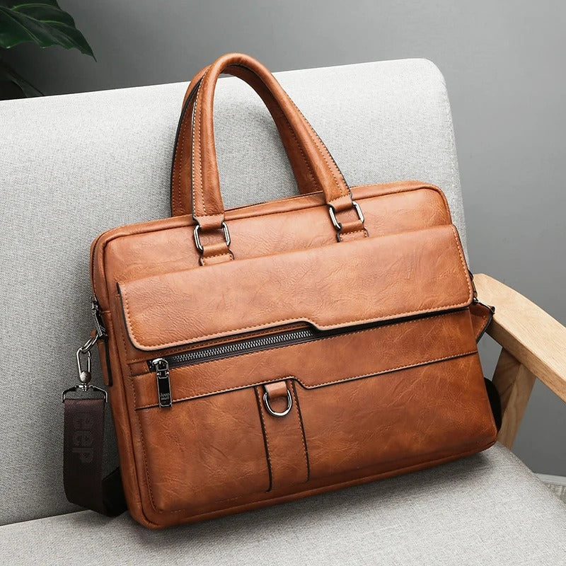 Master-Craft Genuine Leather Office Bag