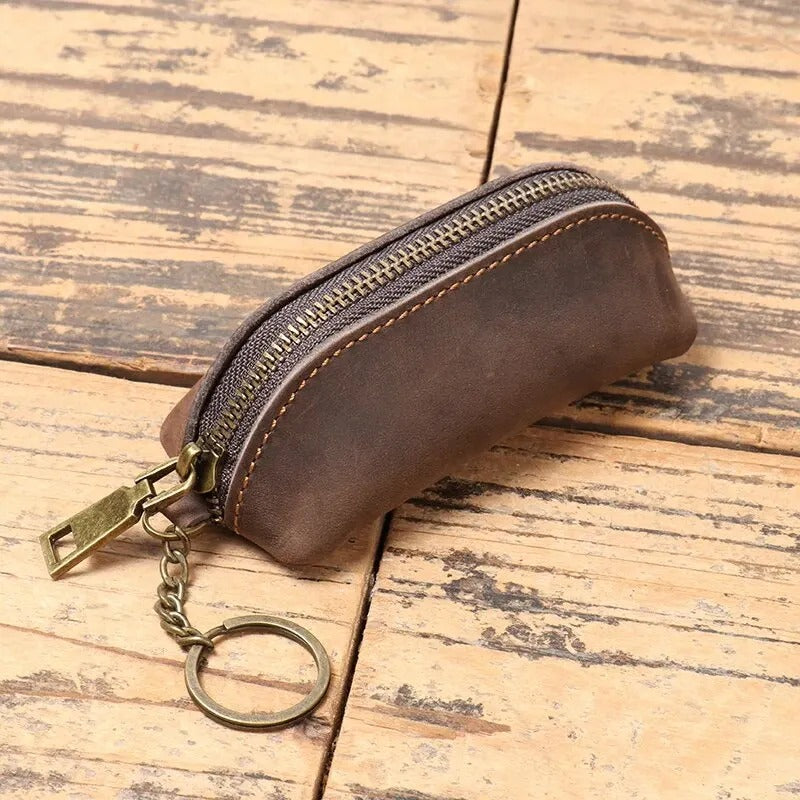 Vintage Genuine Leather Coin Purse