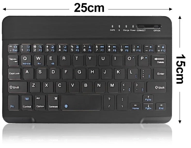 Wireless Bluetooth Keyboard – Compatible with iPad, Samsung, Xiaomi & Tablets